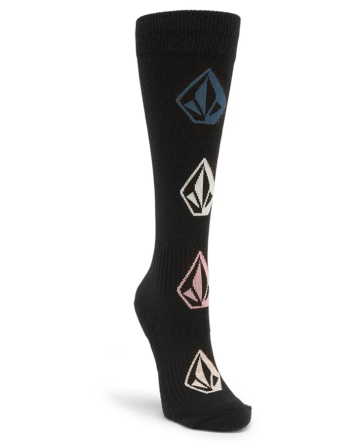 Volcom Sherwood Women's Sock - Black - 2023