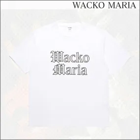 WACKO MARIA  |Crew Neck Pullovers Cotton Short Sleeves Long Sleeve T-shirt