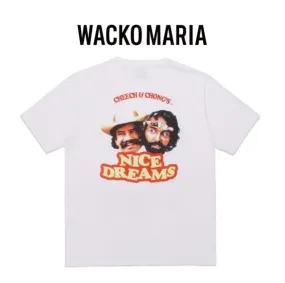 WACKO MARIA  |Crew Neck Pullovers Unisex Street Style Plain Cotton