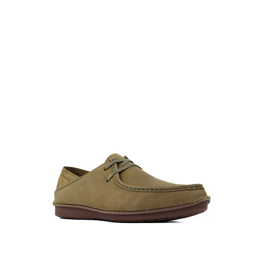 Weaver Wallabee Men's Shoes - Olive Oiled Nubuck