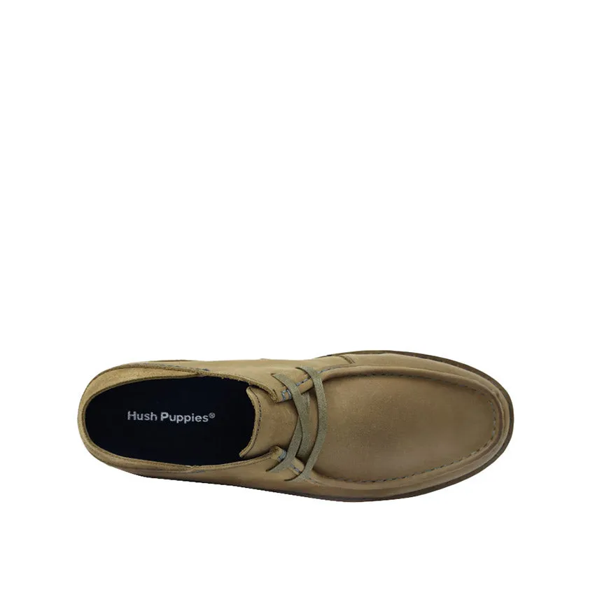 Weaver Wallabee Men's Shoes - Olive Oiled Nubuck