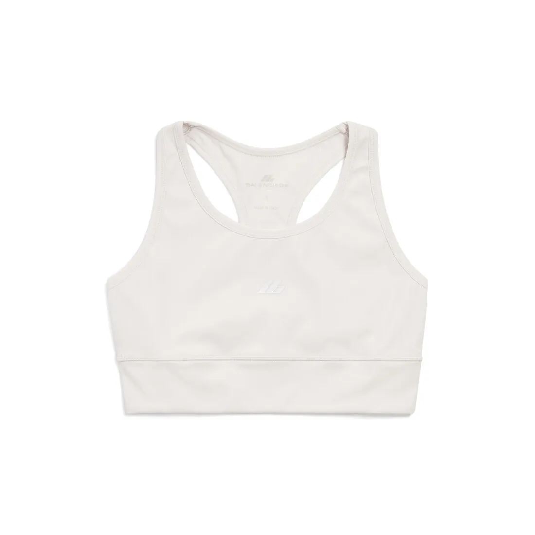      Women's Activewear Sports Bra in Off White 