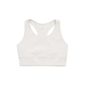      Women's Activewear Sports Bra in Off White 