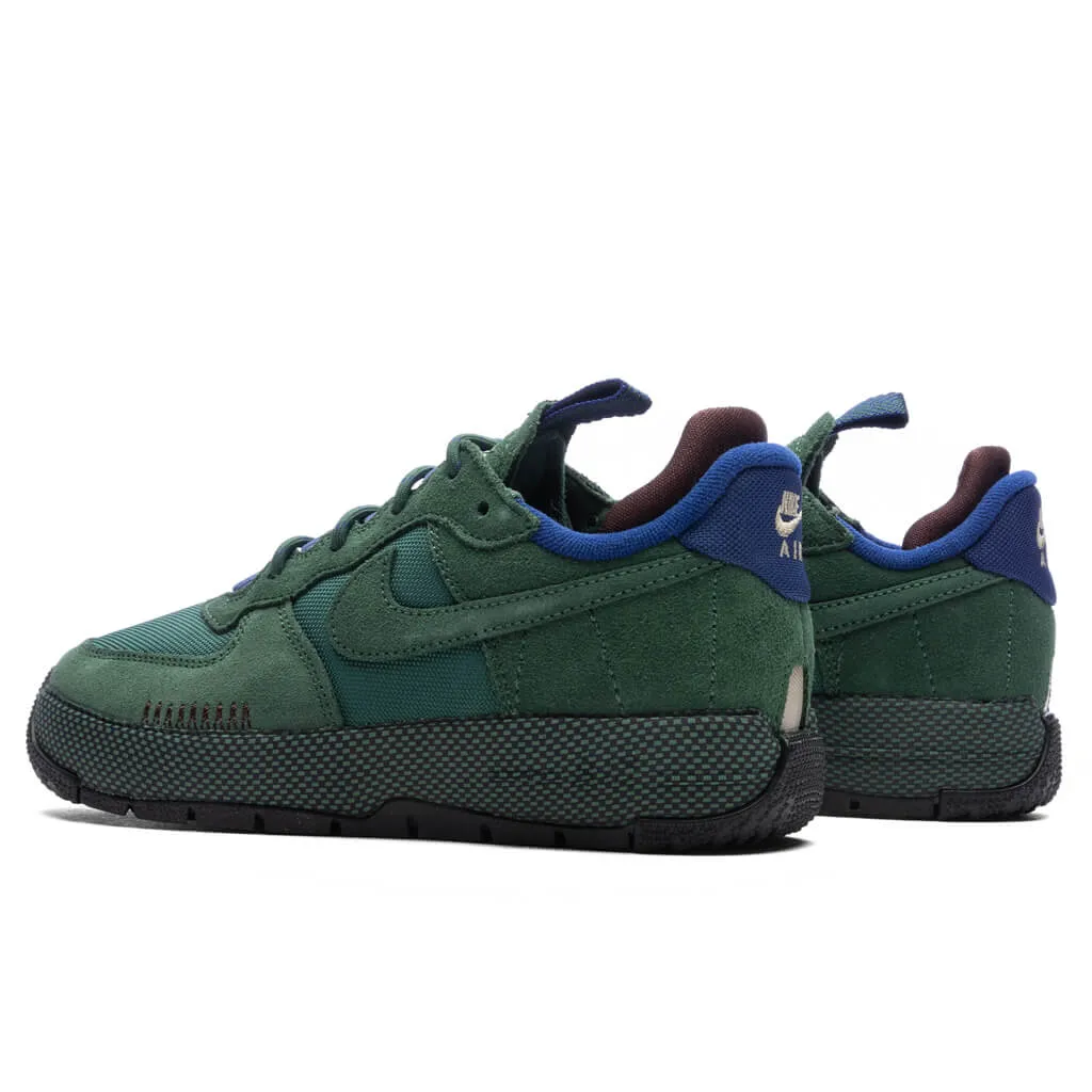 Women's Air Force 1 Wild 'Fir' - Fir/Earth/Deep Royal Blue