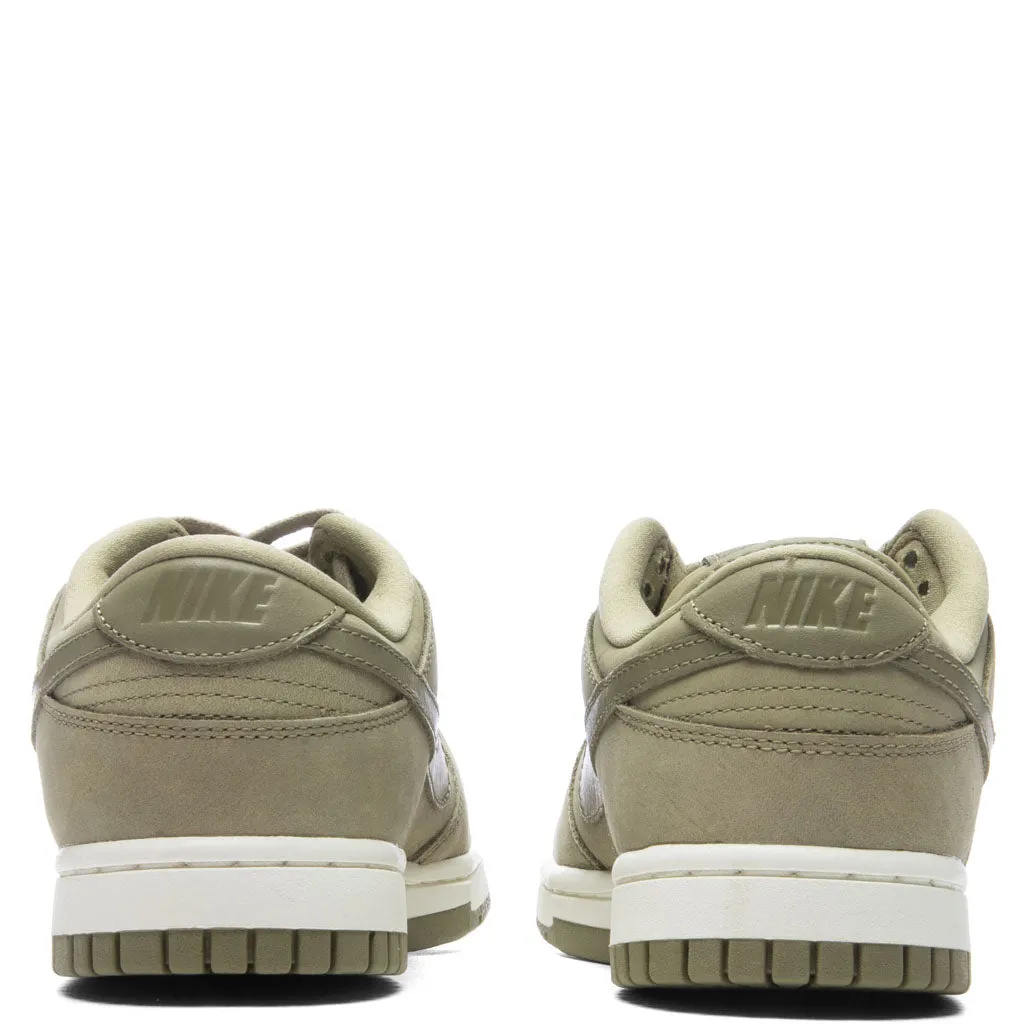 Women's Dunk Low Premium MF - Neutral Olive/Sail