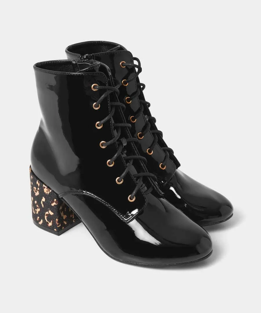 Wonderful Patent Ankle Boots