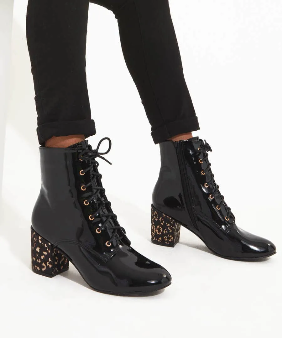 Wonderful Patent Ankle Boots