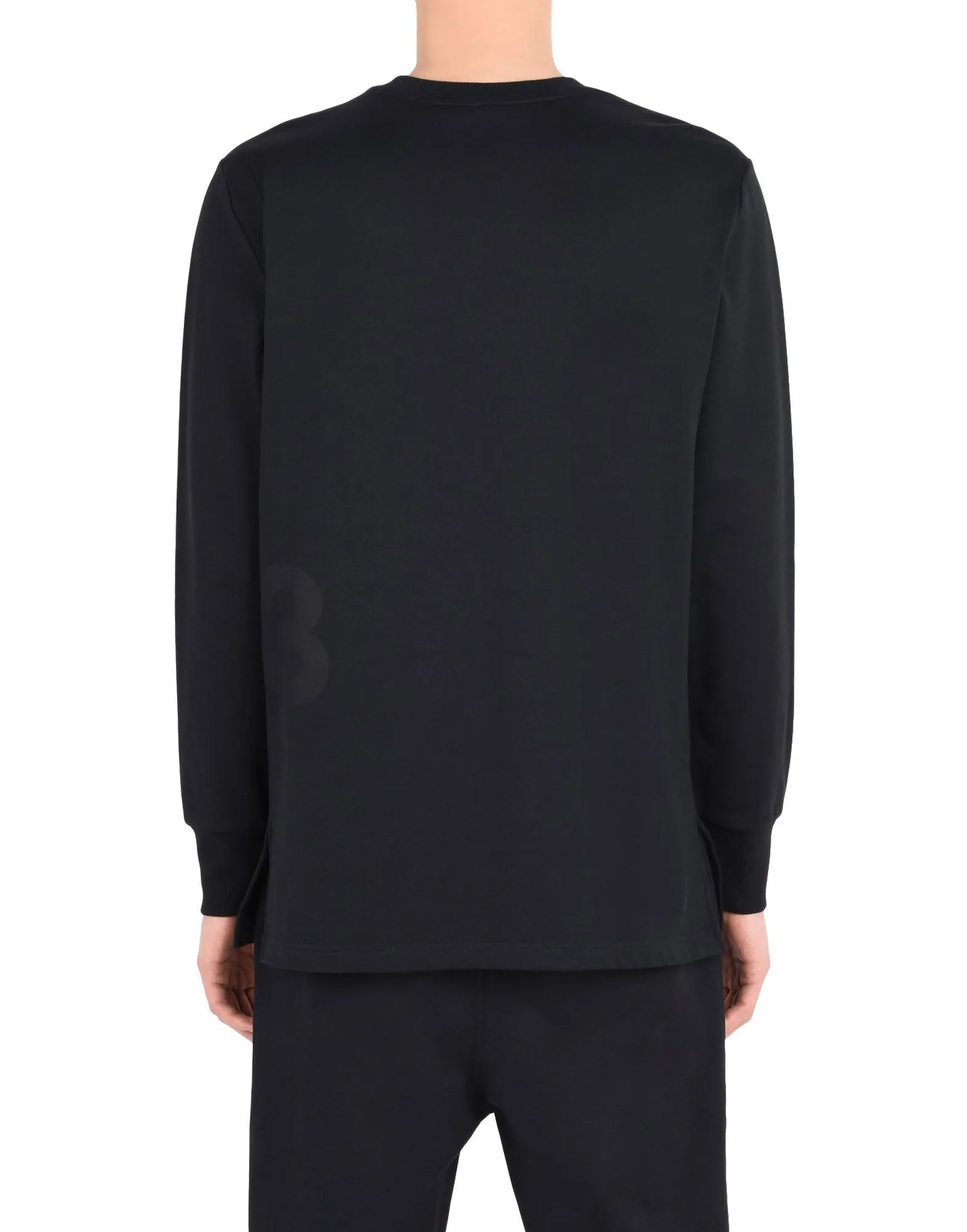 Y-3  |Crew Neck Pullovers Unisex Street Style Long Sleeves Plain