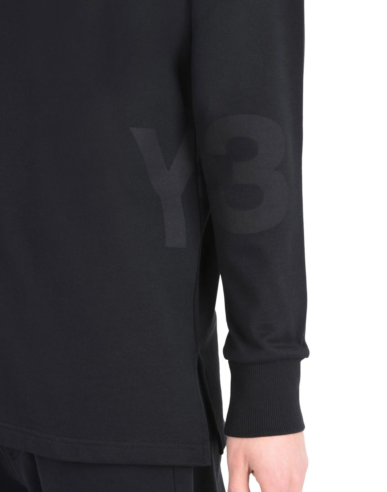 Y-3  |Crew Neck Pullovers Unisex Street Style Long Sleeves Plain