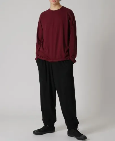 Yohji Yamamoto  |Pullovers Unisex Street Style Long Sleeves Cotton