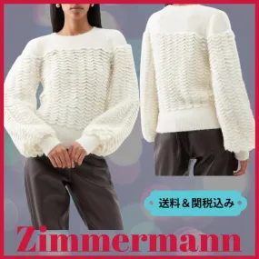 Zimmermann  |Casual Style Unisex Wool Street Style Long Sleeves